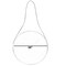 Quickway Imports Metal Wall Clock Marble Look Face, Gold Rim and Handles with Hanging Band, for Dining, Living Room QI004256 - alternate 2